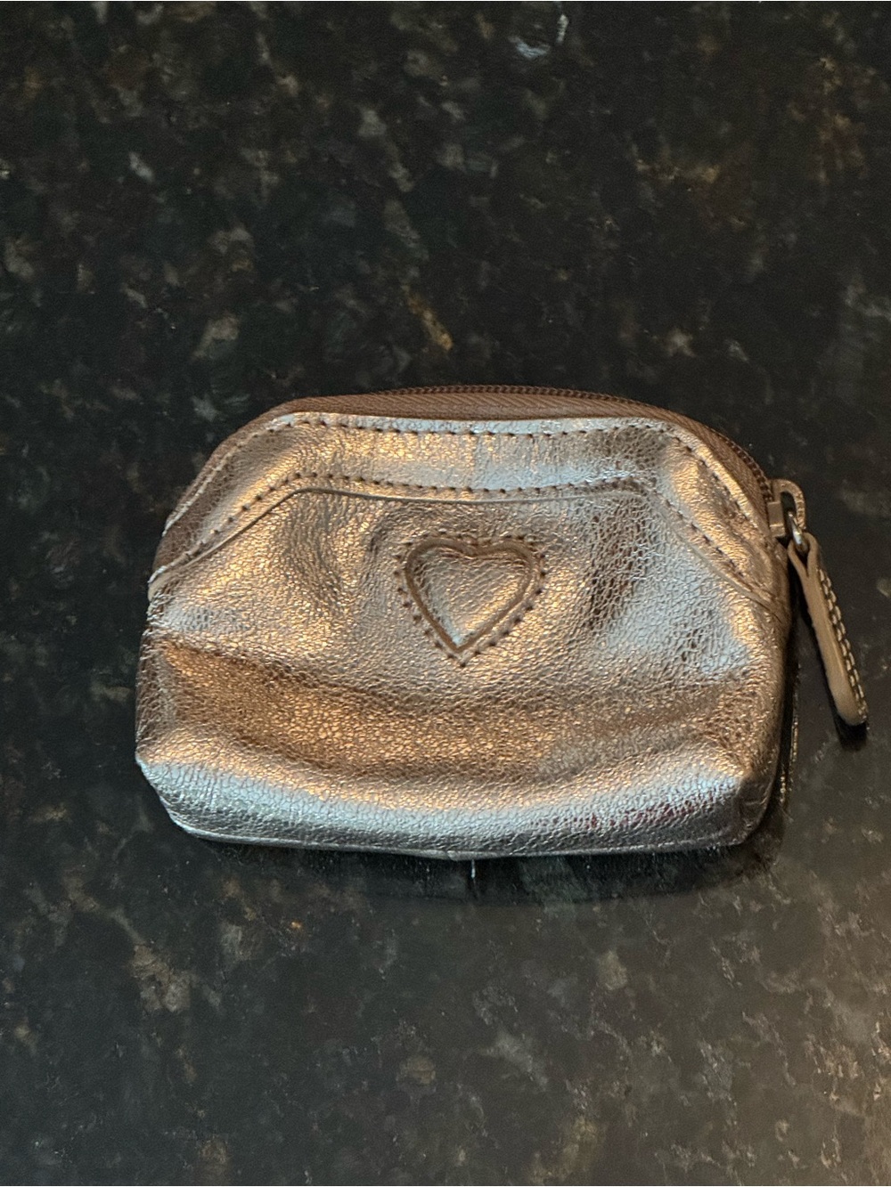 Brighton Heart Accent Coin Pouch - Gold